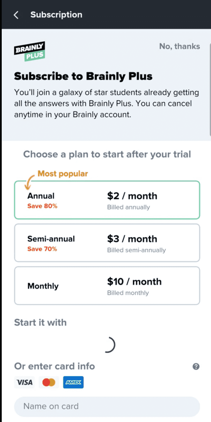 How to cancel Brainly subscription (Nobrainer tips) TheAppFlow