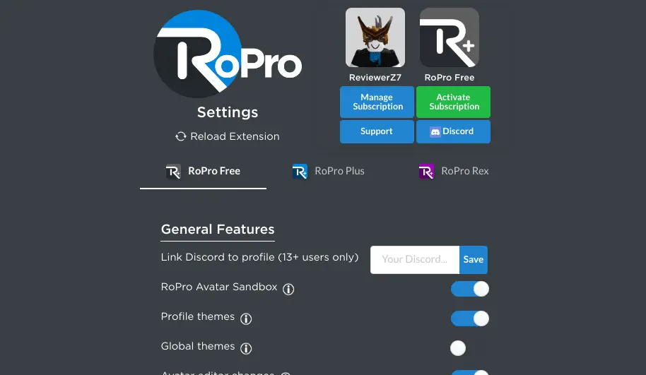 10 Best Roblox Chrome Extensions To Know 2024 TheAppFlow   RoPro Settings  Min 