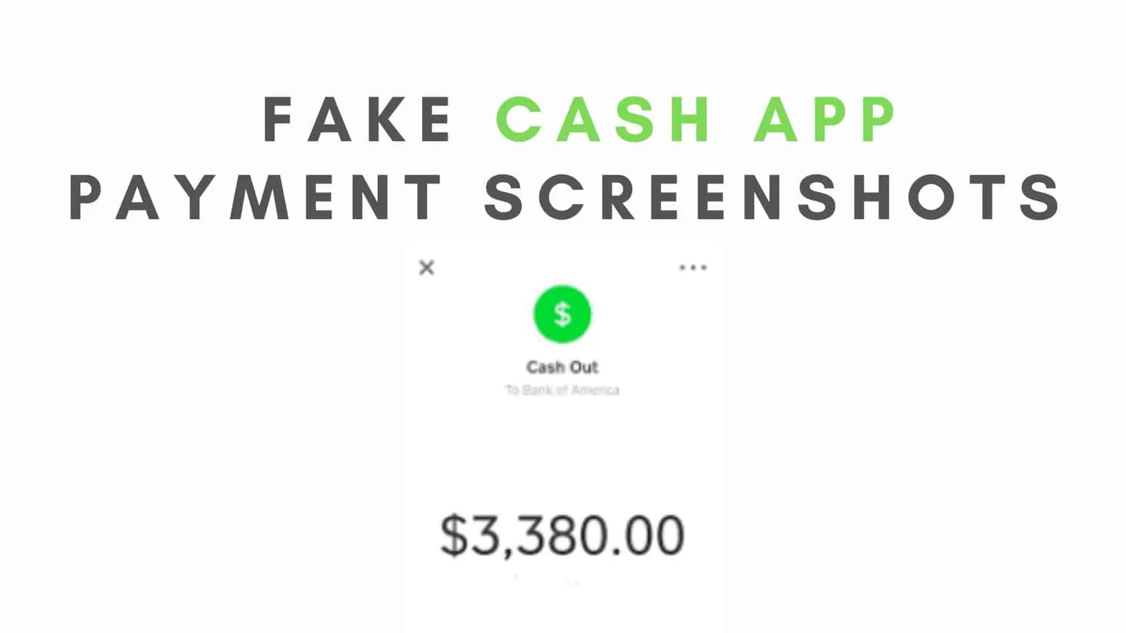 Create Fake Cash App payment screenshot (Best tools) - TheAppFlow